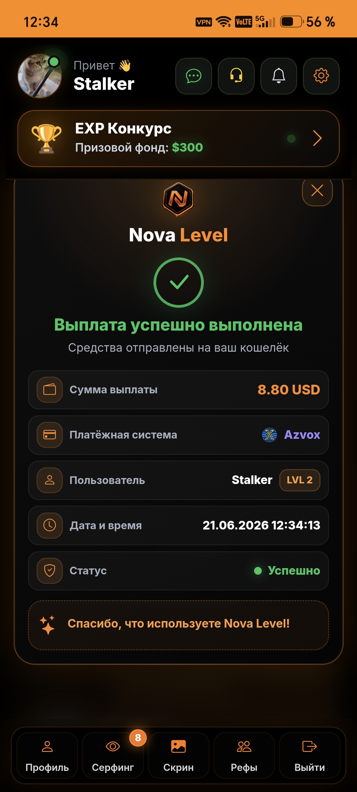 Скриншот