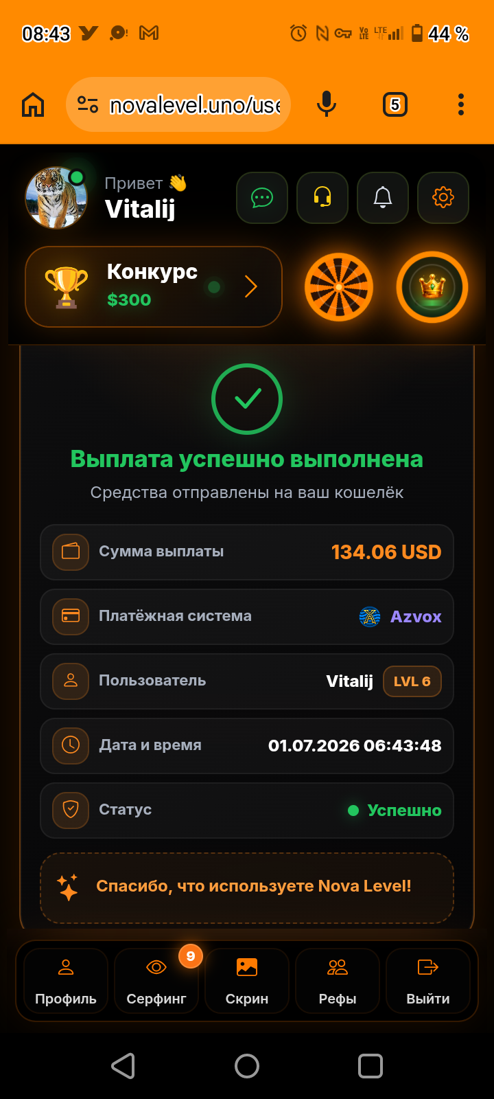 Скриншот